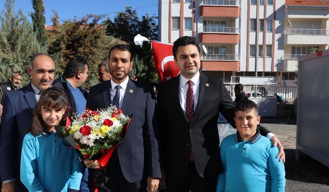 Birleşik Arap Emirlikleri'nden Gölbaşı'nda 400 öğrenci için bilgisayar laboratuvarı kuruldu