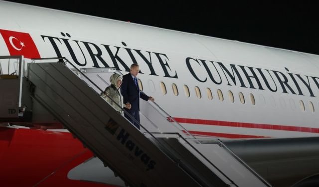 Cumhurbaşkanı Erdoğan, Özbekistan’daki temaslarının ardından yurda döndü