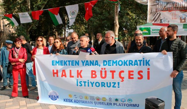 KESK'ten "Bütçe" Protestosu  - Videolu Haber