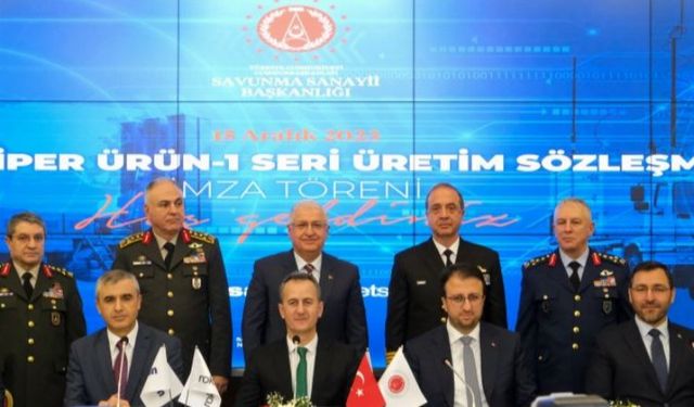 İki ürünün seri üretimi için imzalar atıldı