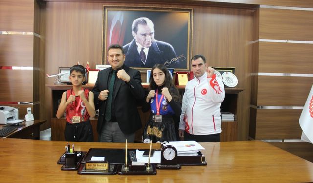 Kâhtalı şampiyonlar Antalya'yı salladı 