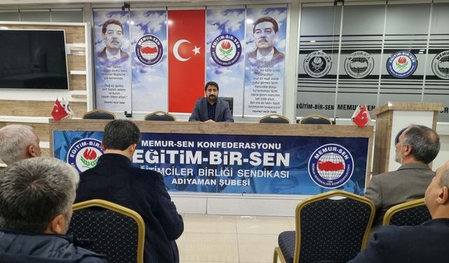 Başkan Demir: Deprem bölgesindeki kamu çalışanlarının talep ve önerilerini dile getirdi