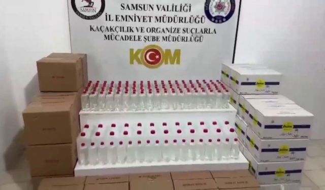 'Çengel-6' Operasyonu: 1 ton 56 litre etil alkol ele geçirildi  - Videolu Haber