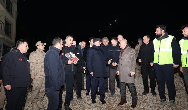 İçişleri Bakan Yardımcısı Karaloğlu, Adıyaman'da incelemede bulundu