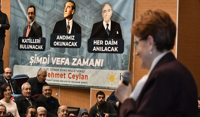 Akşener,  "Muhsin Yazıcıoğlu" ve "Sinan Ateş" için destek istedi