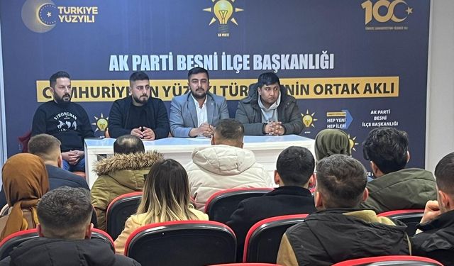 Genç Başkan: “31 Mart’ta Cumhurbaşkanımıza Besni’den güçlü bir ses vereceğiz.”