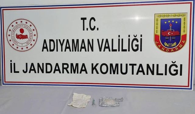 Adıyaman'da uyuşturucuya 2 gözaltı 