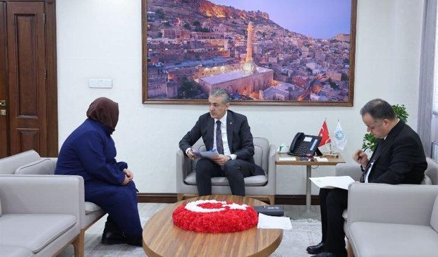 Mardin Valisi 'Açık Kapı'yı 'Açık Makam' yaptı