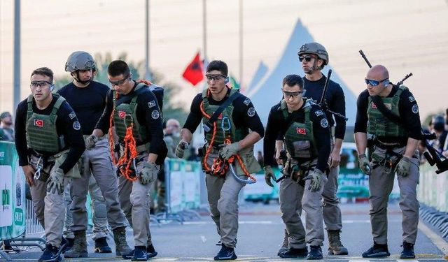 Türk Özel Harekat Polisi yine gururlandırdı