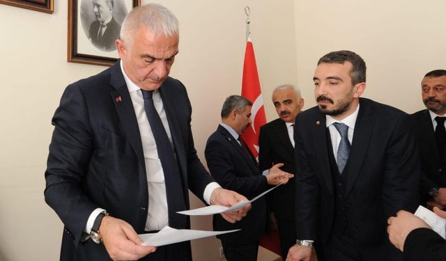 Başkan Torunoğlu, Bakan Ersoy'dan Adıyaman'ın turizm ihtiyaçları için destek istedi 