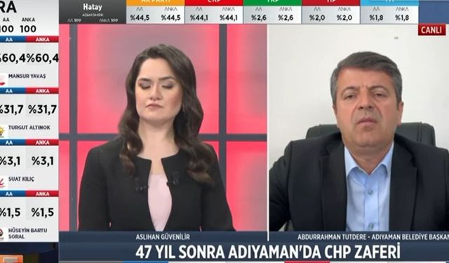 Tutdere: 'Besni’de sandıktan CHP çıktı'  - Videolu Haber