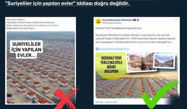 İletişim: Suriyeliler için konut yapılmıyor!