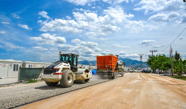 Malatya bağlantı yolunda çalışmalar devam ediyor 