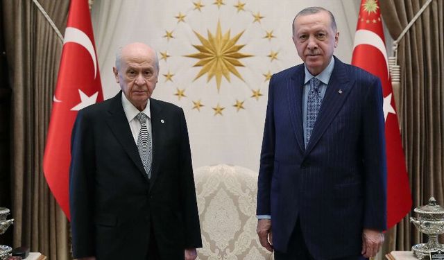 Cumhurbaşkanı Erdoğan Bahçeli ile görüşecek