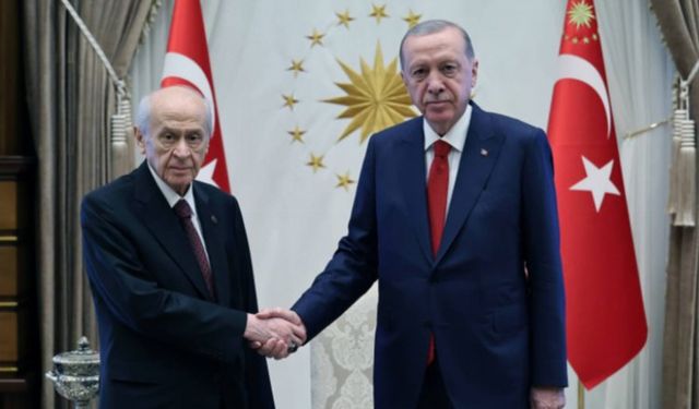 Erdoğan Bahçeli görüşmesi 50 dakika sürdü