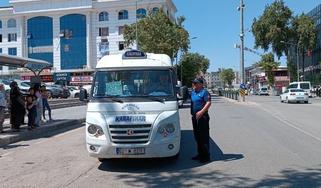 Adıyaman’da toplu taşıma araçlarında klima ve temizlik denetimi