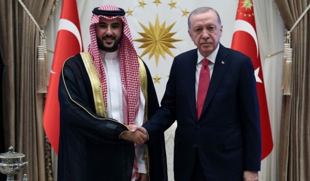 Suudi Arabistan Savunma Bakanı Beştepe'de