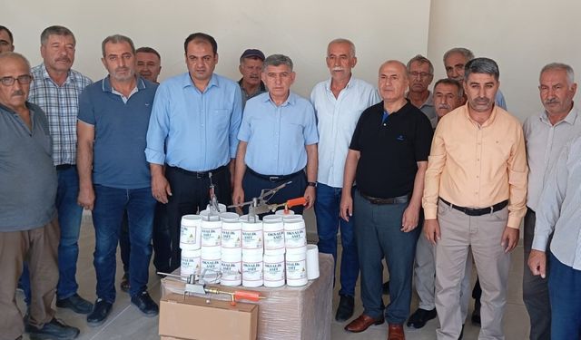 FAO destekli proje ile Adıyamanlı arıcılara malzeme dağıtımı gerçekleştirildi