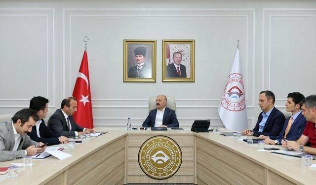 Adıyaman'da 'Haftalık Değerlendirme Toplantısı' düzenlendi