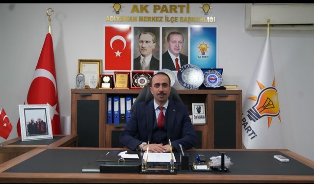 Ak Parti Merkez İlçe Başkanı Ziya Başaran Görevinden İstifa Etti