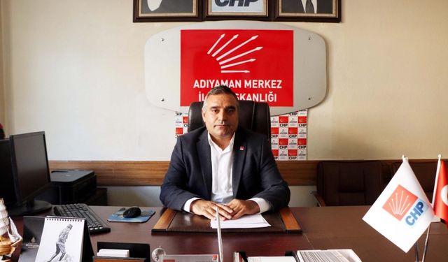 CHP Adıyaman Merkez İlçe Başkanı Buluş’tan 30 Ağustos Zafer Bayramı mesajı