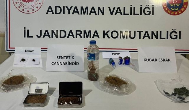 Adıyaman Jandarma’dan uyuşturucu operasyonu: 23 şüpheli gözaltında 