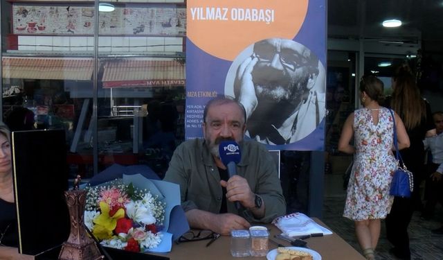 Yılmaz Odabaşı Adıyaman'daydı: Ünlü yazarlar okurlarıyla bir araya geldi   - Videolu Haber