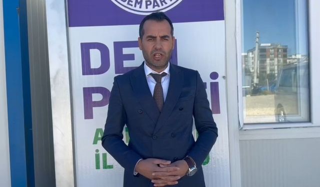 DEM Parti Adıyaman Eş Başkanı Av. Hüseyin Coşkun: 'Adıyaman yine geri plana atıldı, unutuldu'  - Videolu Haber