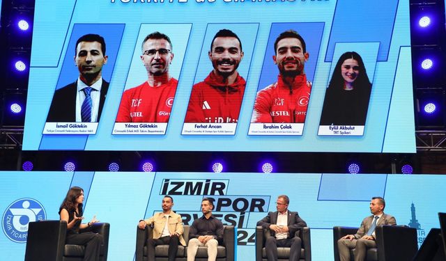 İz bırakan sporcular İzmir Spor Zirvesi’nde 