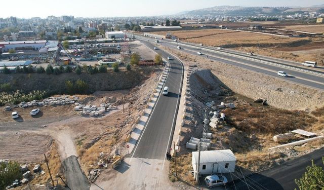 Adıyaman Belediyesi trafiği rahatlatacak alternatif yolu hizmete açtı