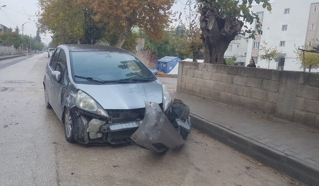 Adıyaman Karapınar Mahallesi'nde trafik kazası: 1 yaralı