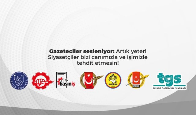 Gazetecilerden Bahçeli'ye: 'Siyasetçiler bizi canımızla ve işimizle tehdit etmesin' 