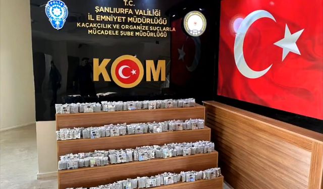 Şanlıurfa’da 425 bin lira değerinde elektronik sigara ele geçirildi  - Videolu Haber