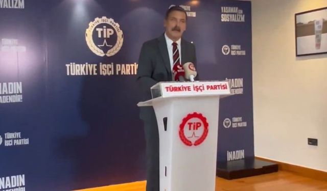 TİP Genel Başkanı Erkan Baş: 'AKP iktidarında halkın bütçesi kısılırken saray'ın bütçesi büyüyor' 