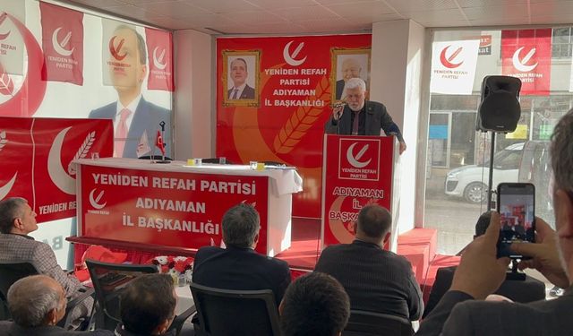 YRP Genel Başkan Yardımcısı Selçuk Geyveli: 'Adıyaman’da işsizlik ve ekonomik kriz derinleşiyor'  - Videolu Haber