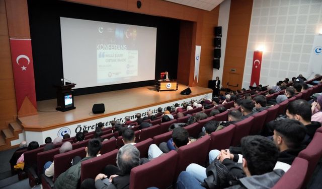 Adıyaman Üniversitesinde "Milli Şuur Ortak İrade" Konferansı gerçekleşti