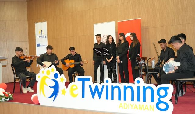 Adıyaman'da eTwinning kalite etiketi ödülleri sahiplerini buldu 