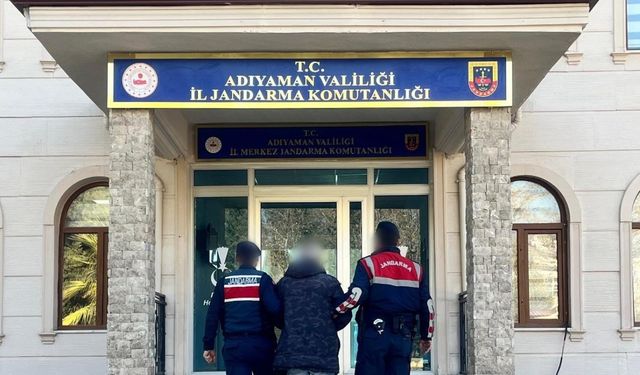 Adıyaman'da uyuşturucuya 1 tutuklama