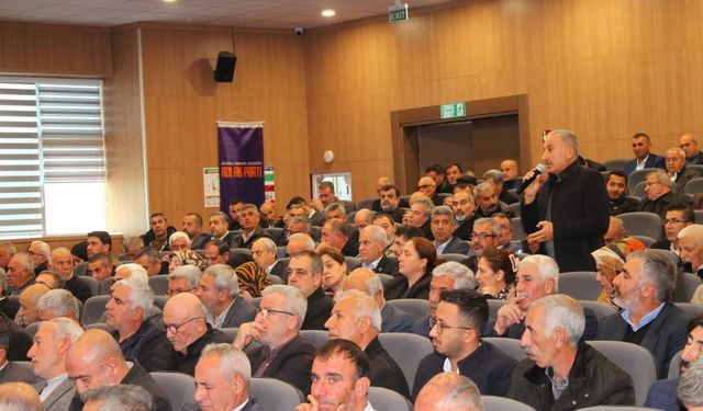 AK Parti İl Başkanlığınca il delegeleri ile 'Ortak Akıl' toplantısı yapıldı