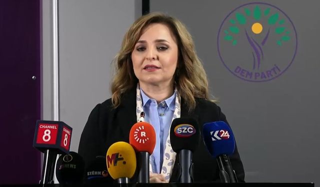 DEM Parti Sözcüsü Ayşegül Doğan: 'İmralı’ya gidecek heyetle ilgili haberler gerçek dışı' 