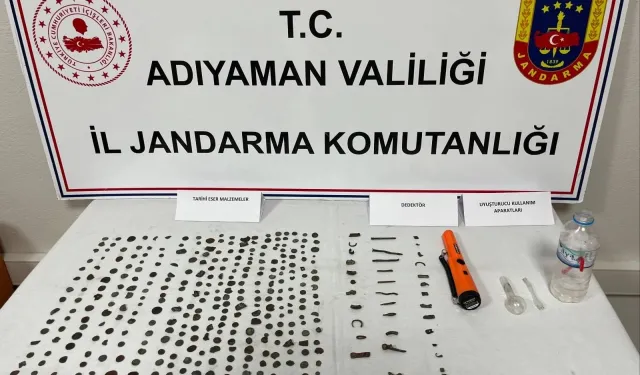 Adıyaman’da tarihi eser kaçakçılığı operasyonu