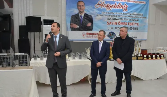 Posta güvercini tutkunları Bornova buluştu