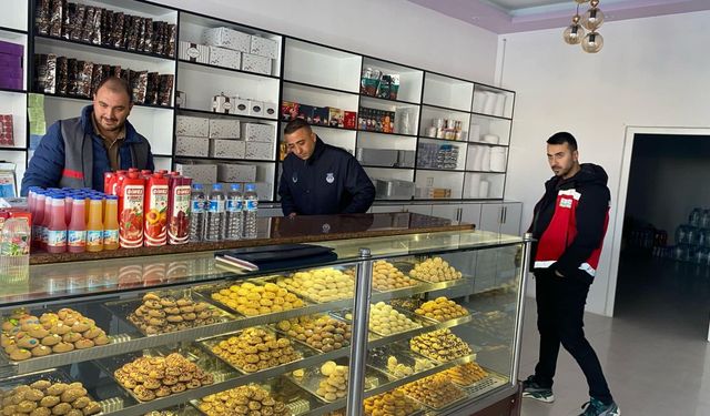 Besni’de Ramazan öncesi pastaneler denetlendi