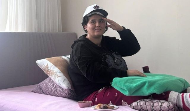 Gölbaşı emniyetinden depremzede aileye ziyaret