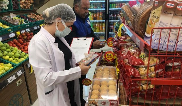 Gölbaşı’nda marketler denetlendi