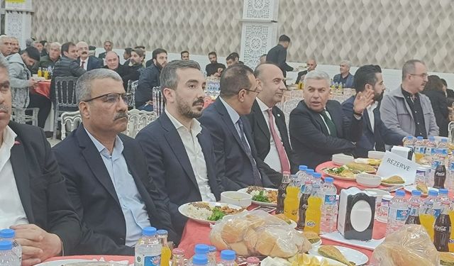 Adıyaman Şoförler ve Otomobilciler Odası geleneksel iftar buluşması gerçekleştirildi