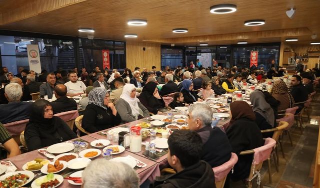 Kahta’da şehit aileleri ve gaziler iftar programında bir araya geldi