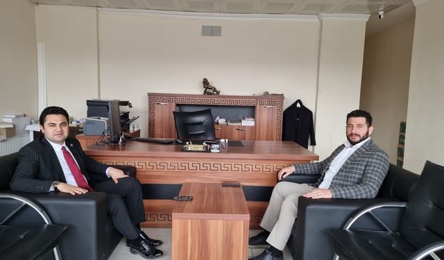 Kaymakam Seyhan’dan Türkay Gazetesine ziyaret