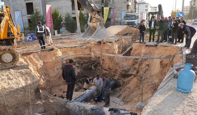 14 mahallenin su hattı yenilendi. Başkan Tutdere: 'Şehrin dört bir yanında belediyemizin izleri var'  - Videolu Haber