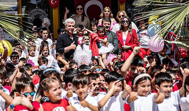 Adıyaman Belediyesi’nden Rengarenk 23 Nisan çocuk şenliği  